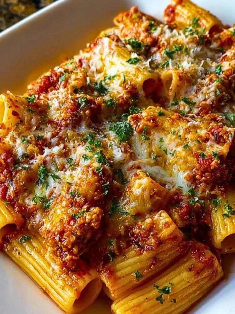 Baked Rigatoni Pasta (1)