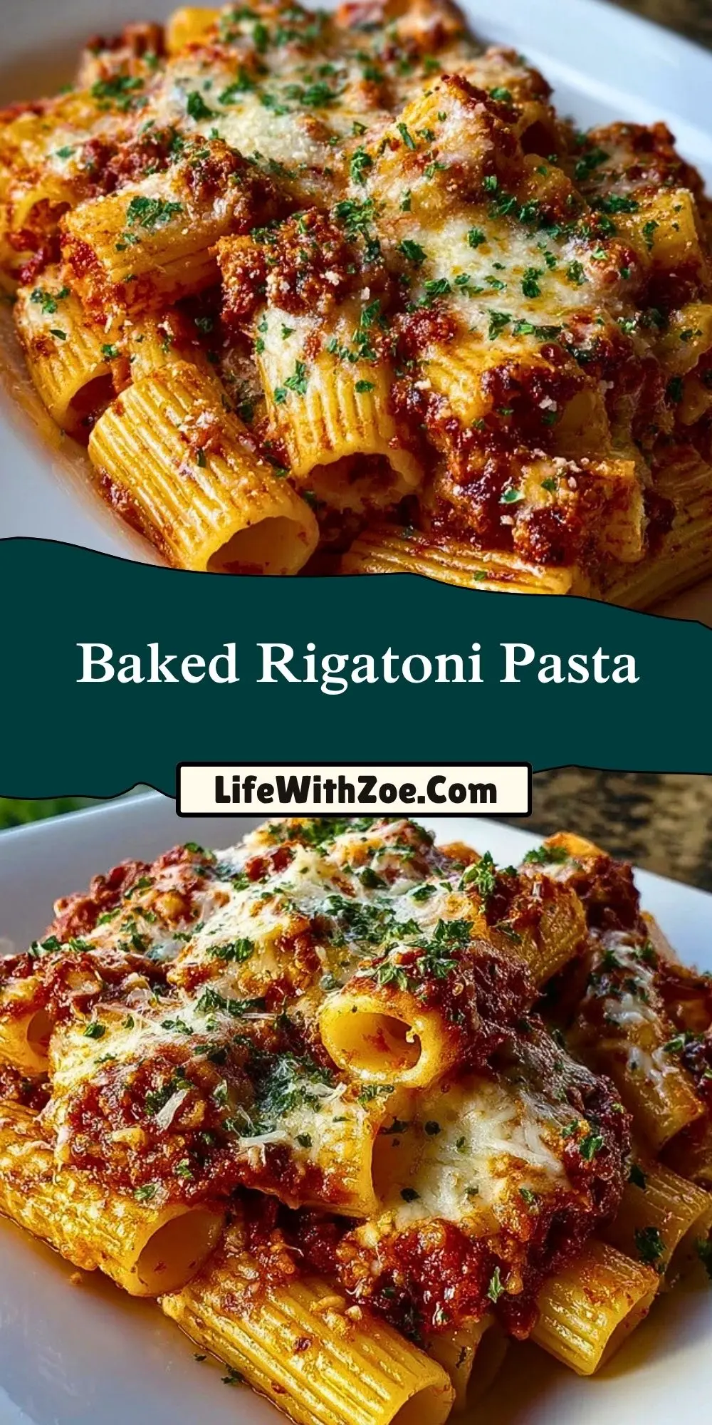 Baked Rigatoni Pasta (2)