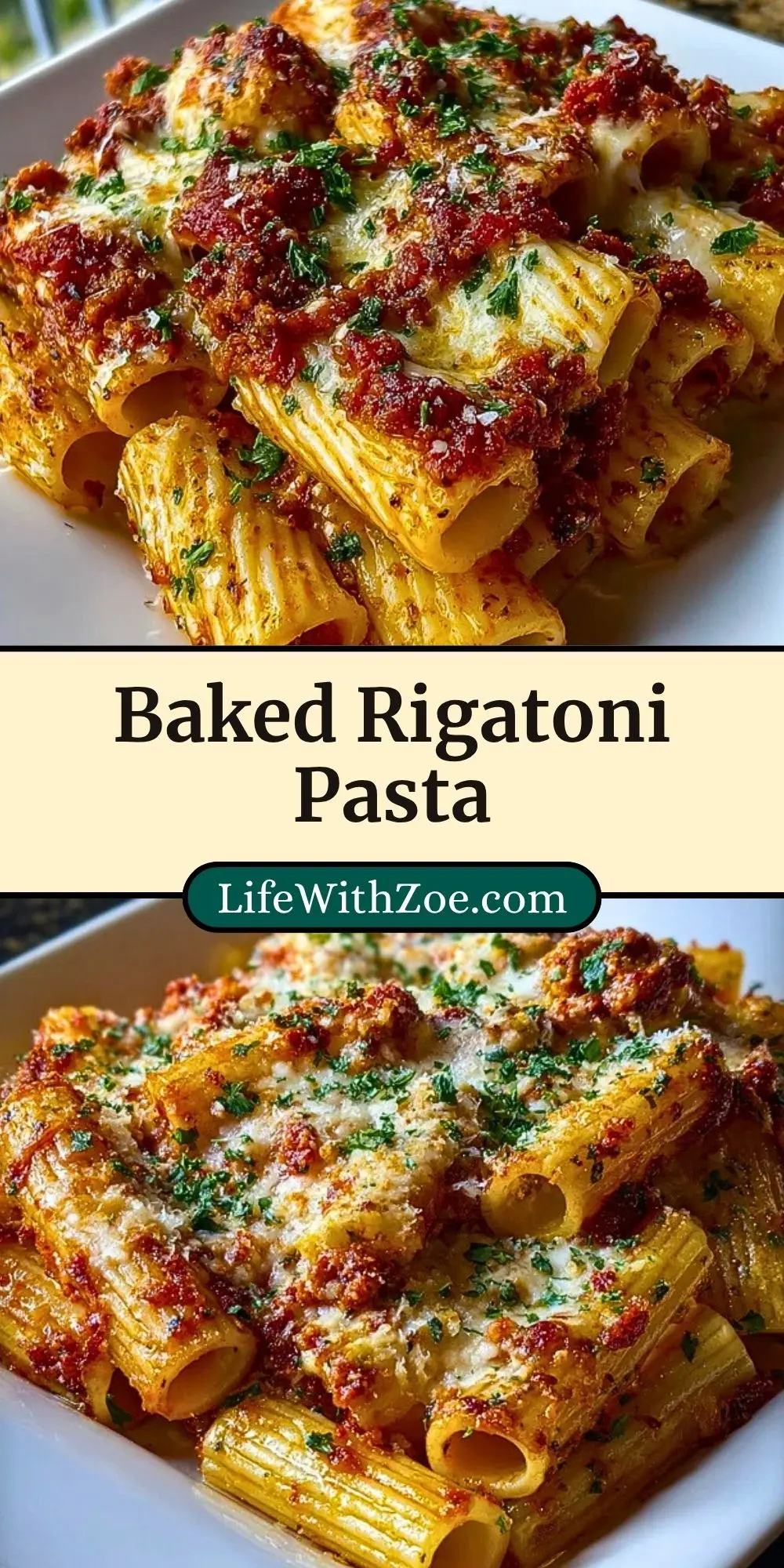 Baked Rigatoni Pasta (3)