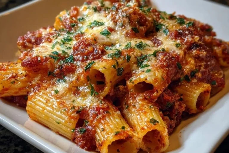 Baked Rigatoni Pasta