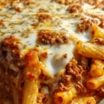 Baked Ziti with Meat Sauce