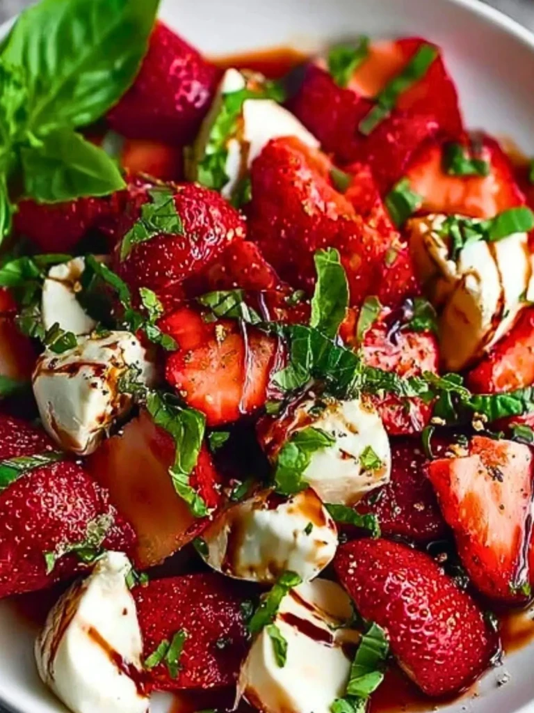 Balsamic Strawberry Caprese (1)