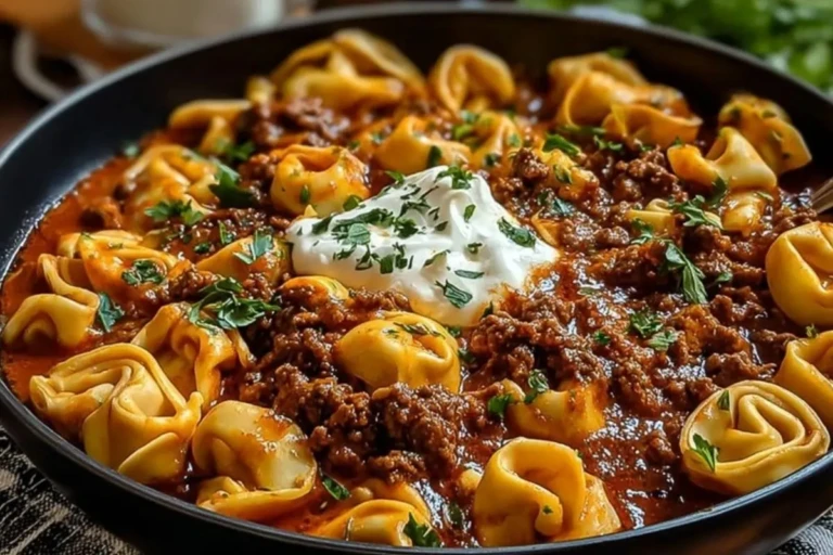 Beef Enchilada Tortellini 1
