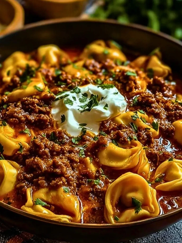Beef Enchilada Tortellini 2