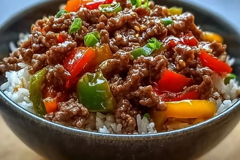Beef Pepper Rice Bowl 1