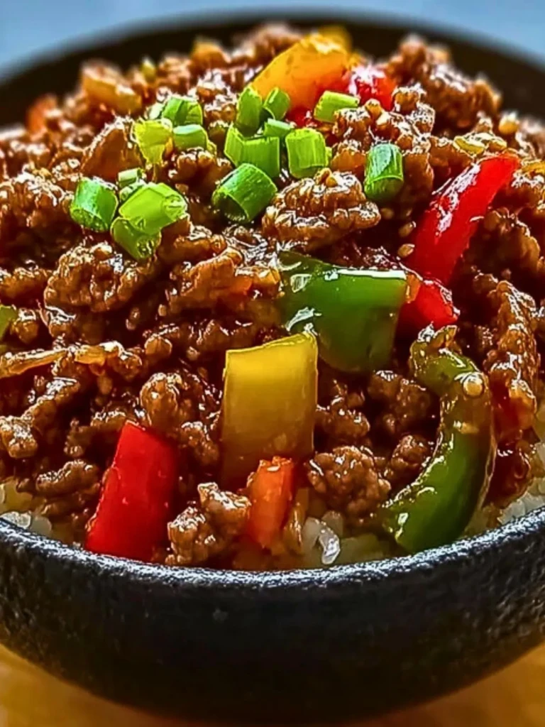 Beef Pepper Rice Bowl 2