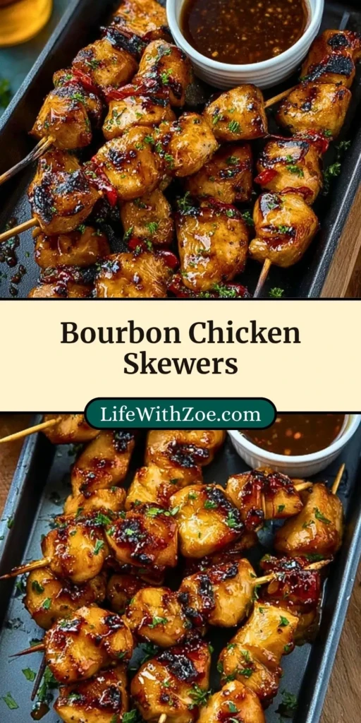 Bourbon Chicken Skewers (3)