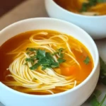 Brodo di Pollo – Italian Noodle Soup
