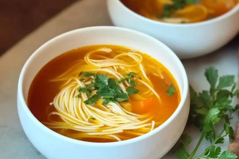 Brodo di Pollo – Italian Noodle Soup