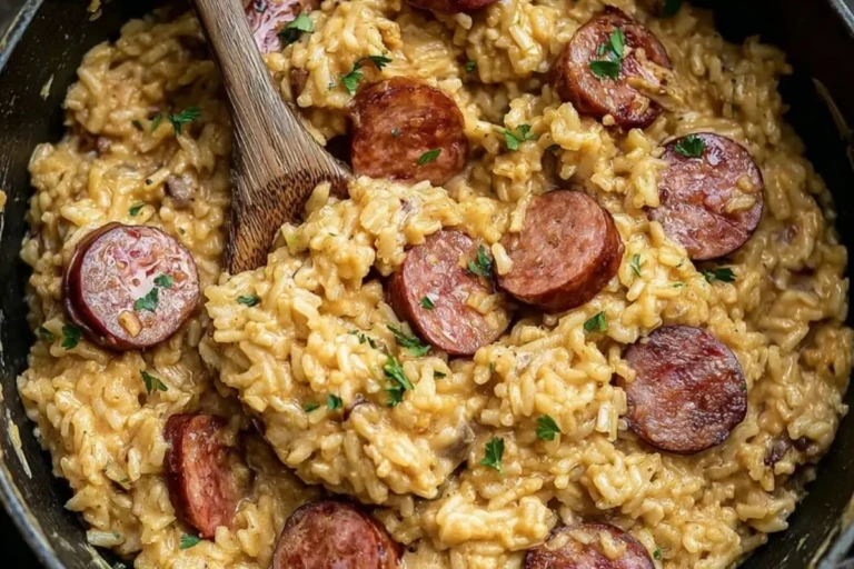 Cajun Sausage & Rice 1