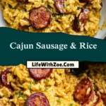 Cajun Sausage & Rice Pin 1