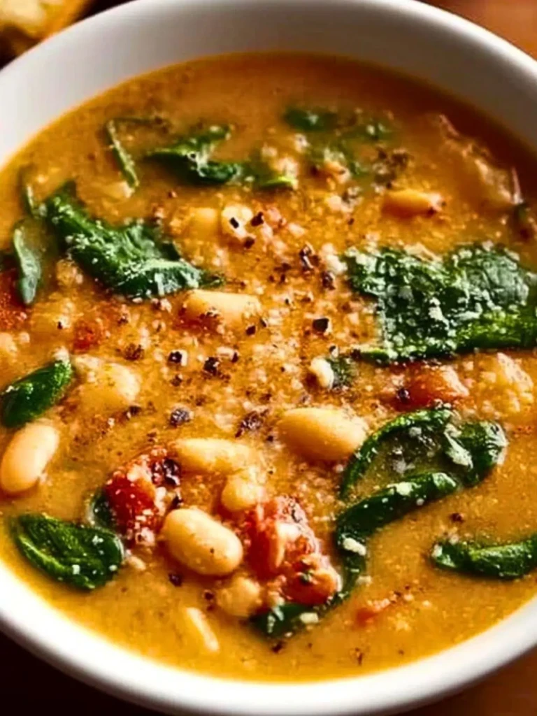 Cannellini Bean and Spinach Soup 2