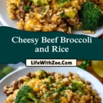 Cheesy Beef Broccoli and Rice (3)