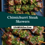 Chimichurri Steak Skewers (2)