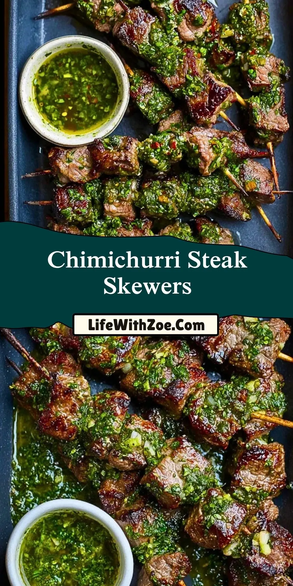 Chimichurri Steak Skewers (2)
