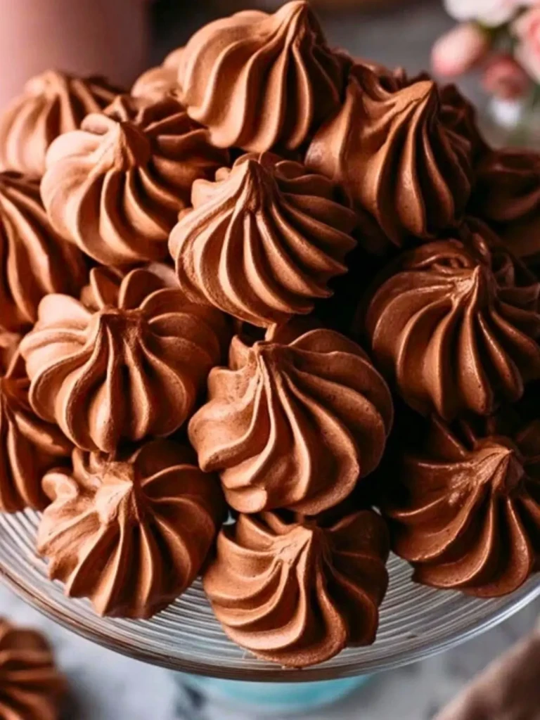 Chocolate Meringue Cookies (1)
