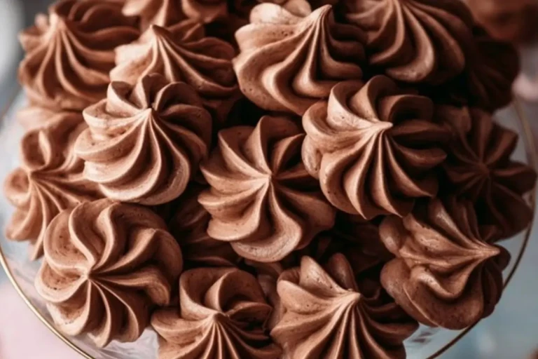Chocolate Meringue Cookies
