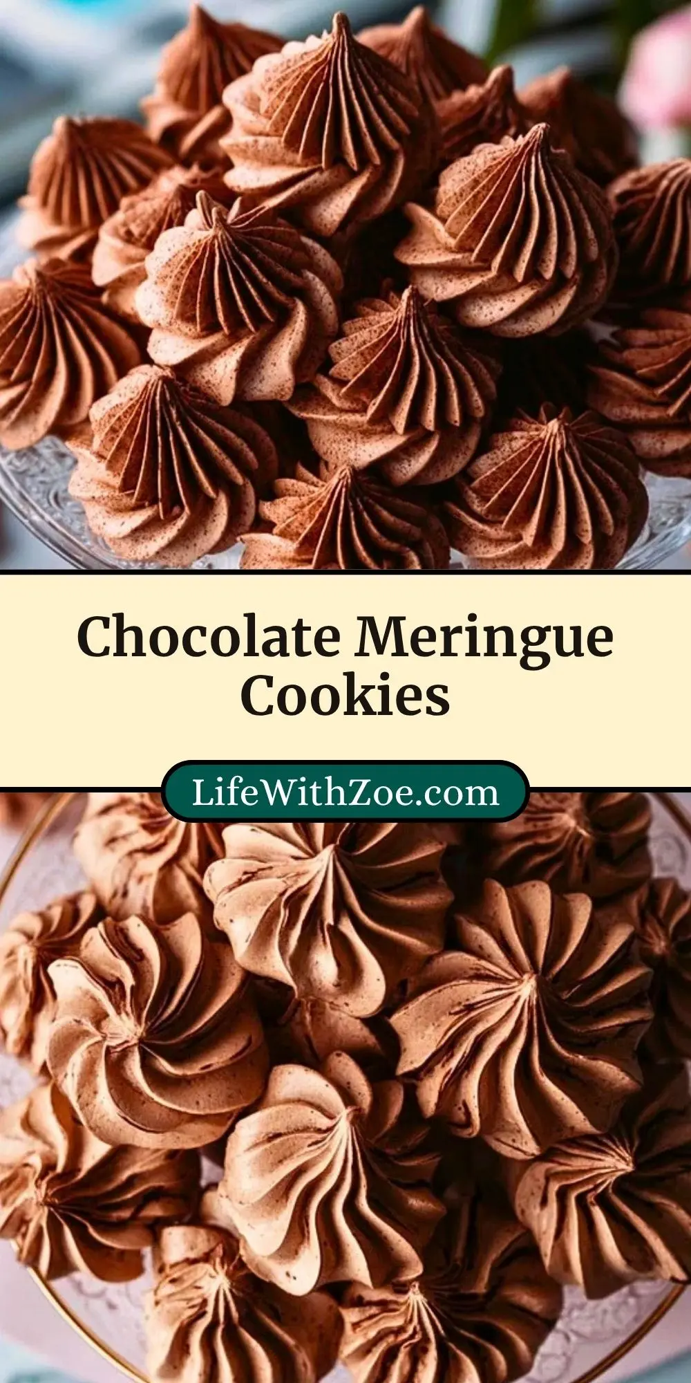 Chocolate Meringue Cookies Pin 1 (1)
