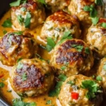 Coconut Chicken Meatballs 1
