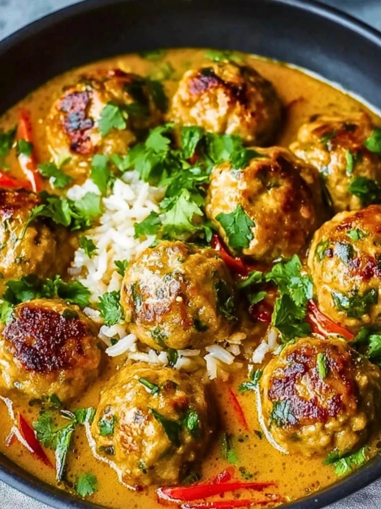 Coconut Chicken Meatballs 2