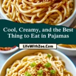 Cool, Creamy, and the Best Thing to Eat in Pajamas Pin 1