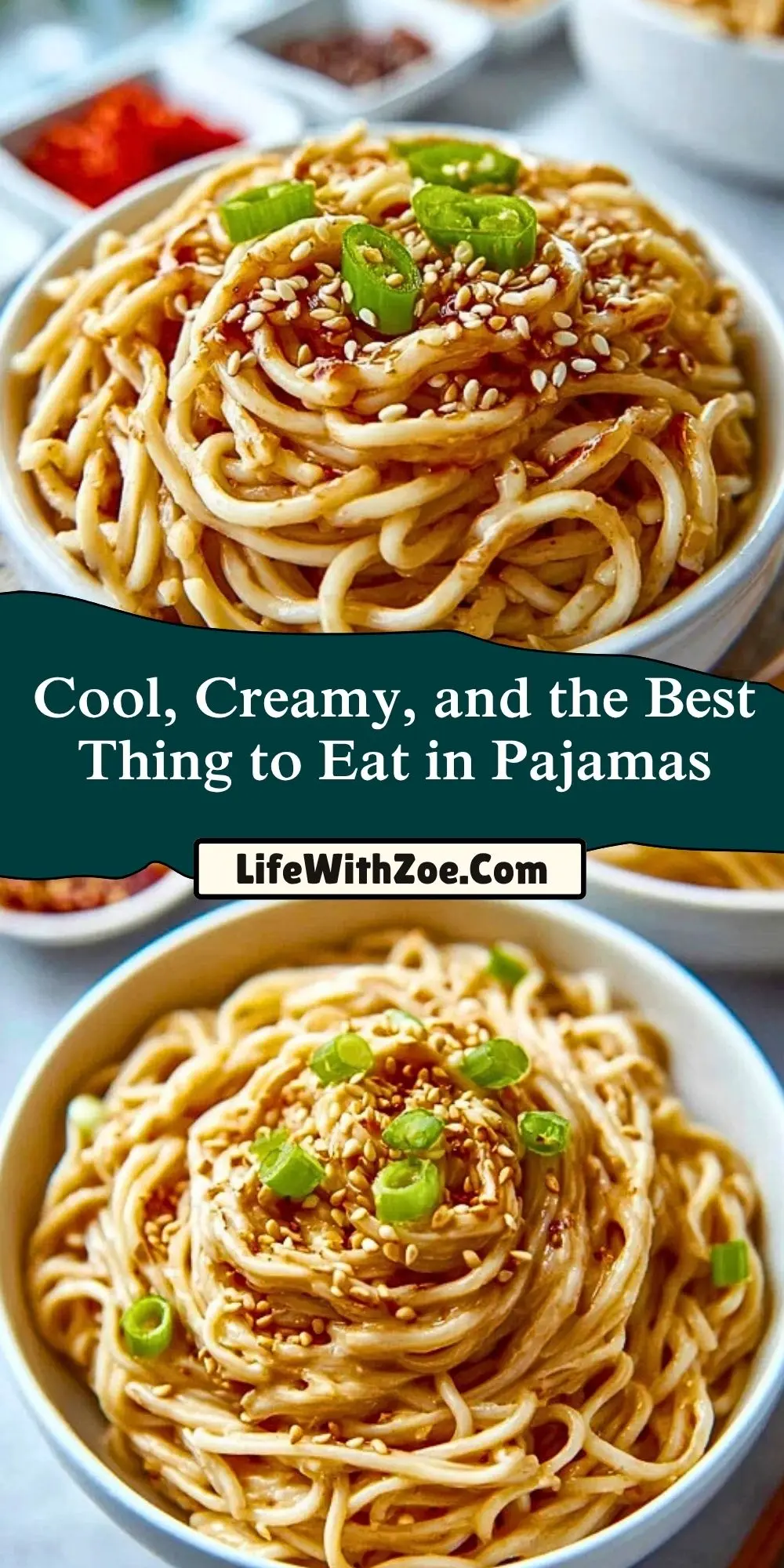 Cool, Creamy, and the Best Thing to Eat in Pajamas Pin 1