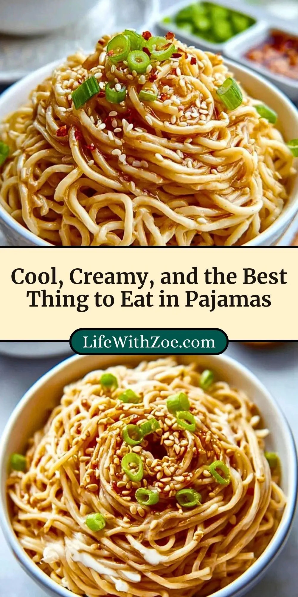 Cool, Creamy, and the Best Thing to Eat in Pajamas Pin 2