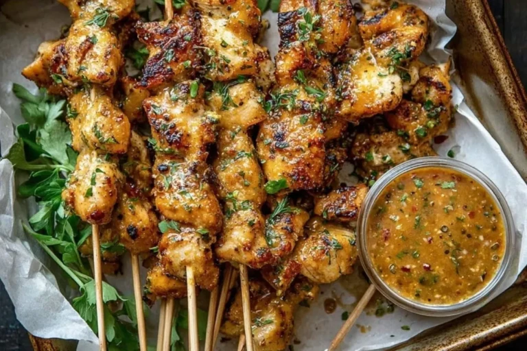 Cowboy Butter Chicken Skewers