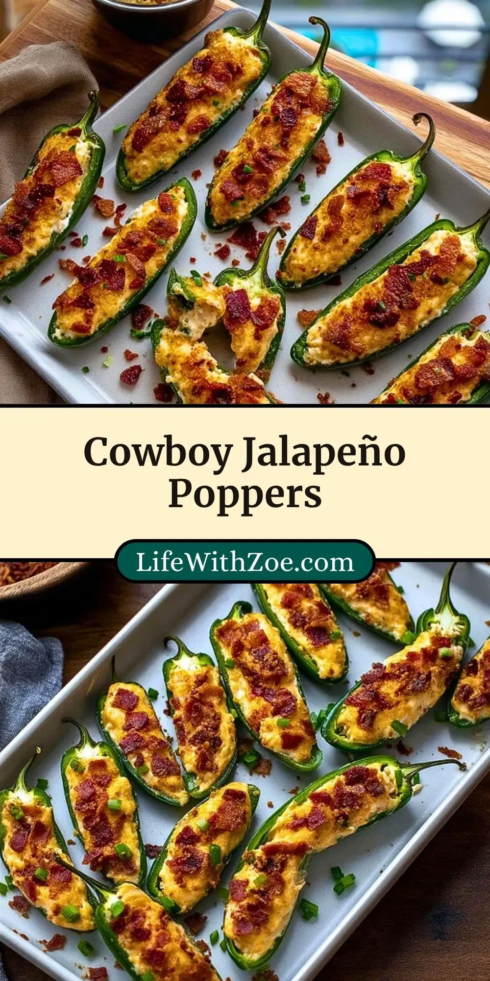 Cowboy Jalapeño Poppers (3)