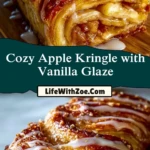 Cozy Apple Kringle with Vanilla Glaze Pin 1