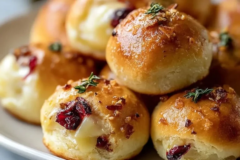 Cranberry Brie Bombs Recipe for the Holidays