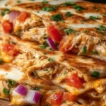 Crispy Chicken Quesadillas