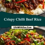Crispy Chilli Beef Rice (2)
