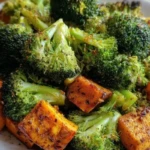 Delicious Roasted Broccoli and Sweet Potatoes