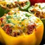 Easy Baked Stuffed Peppers 1