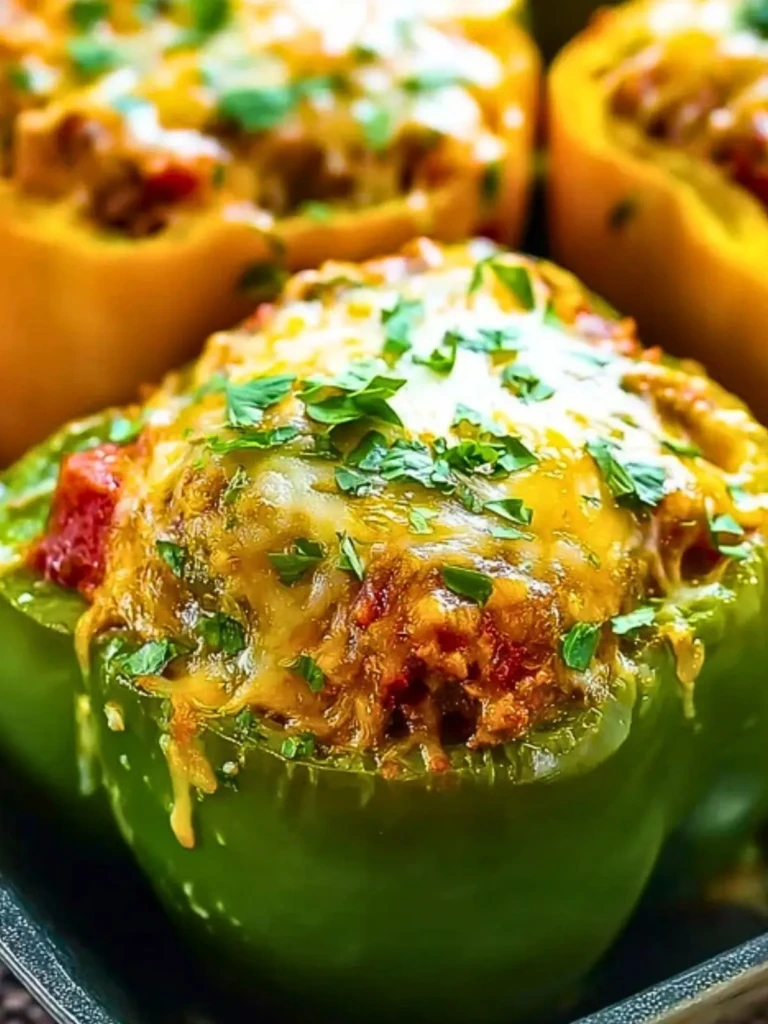 Easy Baked Stuffed Peppers 2