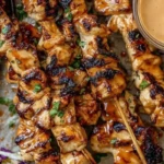 Easy & Flavorful Bang Bang Chicken Skewers