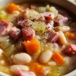 Easy Ham and Bean Soup