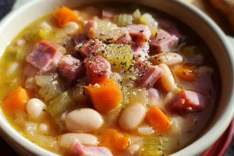 Easy Ham and Bean Soup