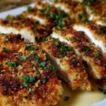 Garlic Parmesan Crusted Chicken 1