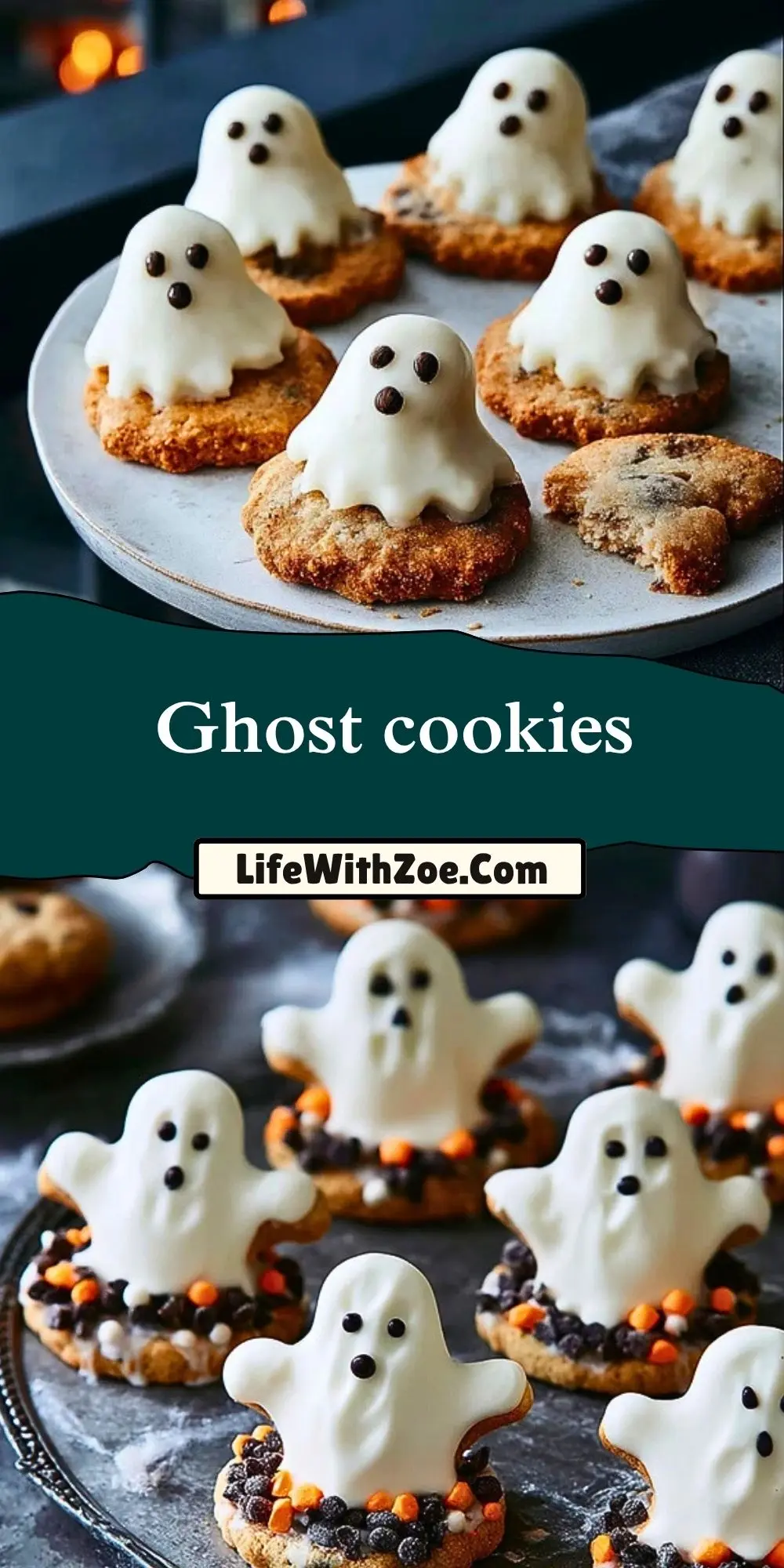 Ghost cookies Pin 1