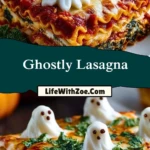 Ghostly Lasagna Pin 1