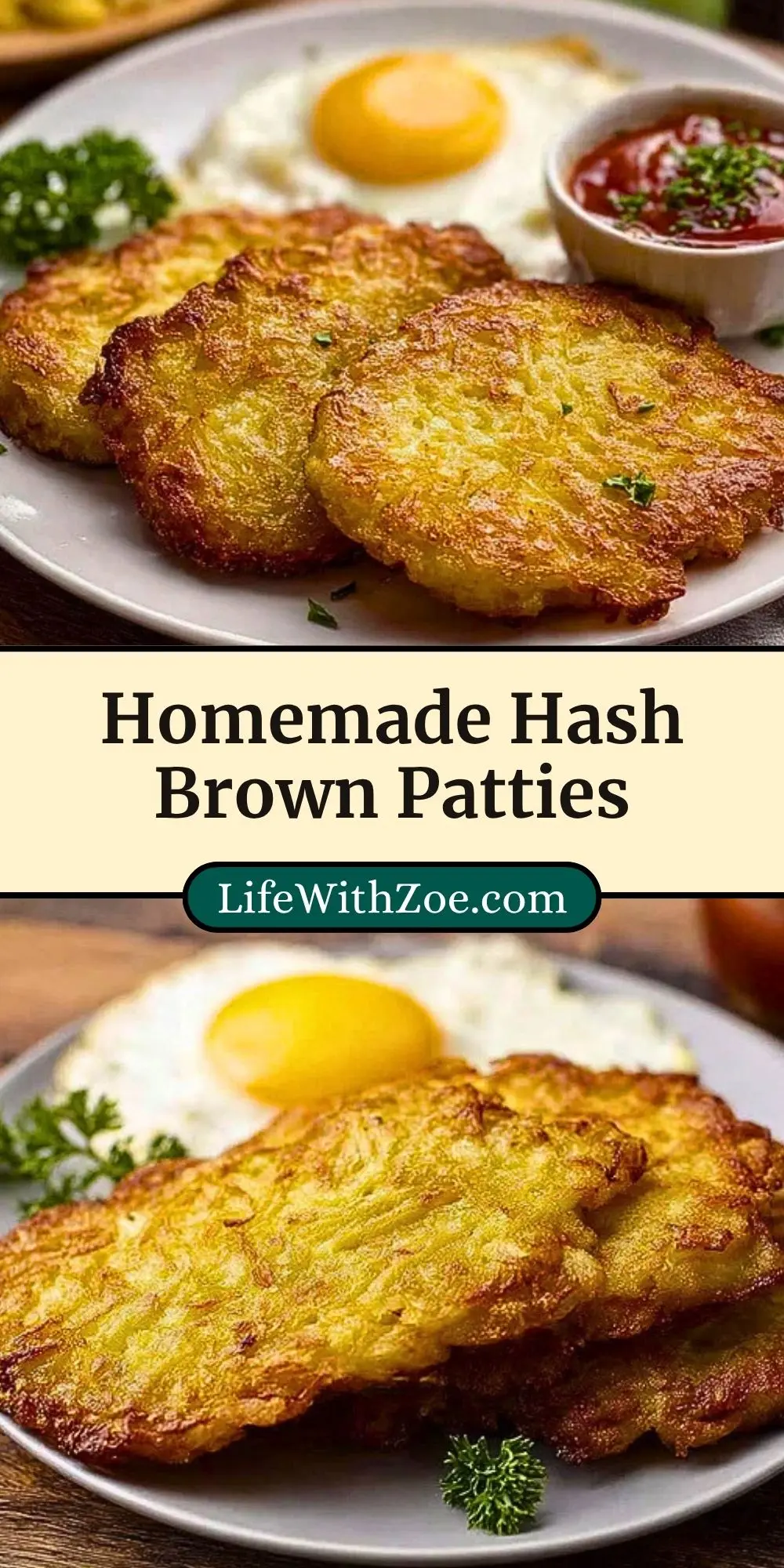 Homemade Hash Brown Patties (3)