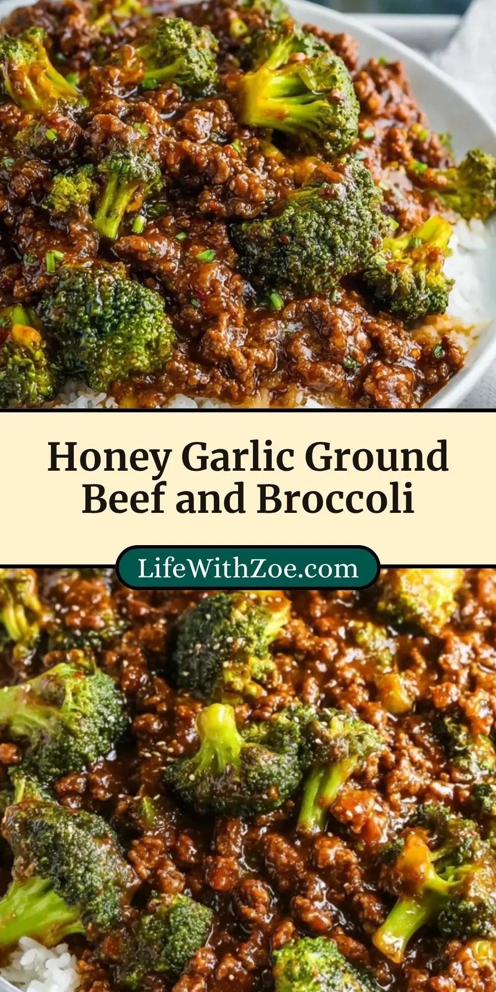 Honey Garlic Ground Beef and Broccoli (3)