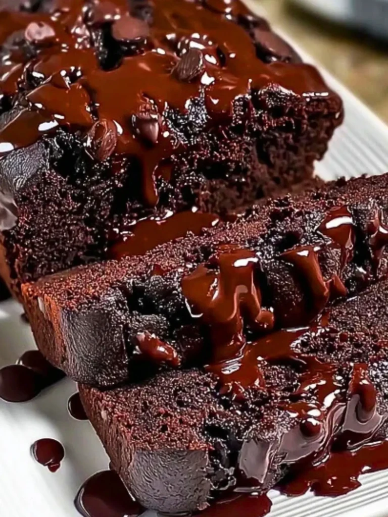 Hot Fudge Brownie Bread (1)