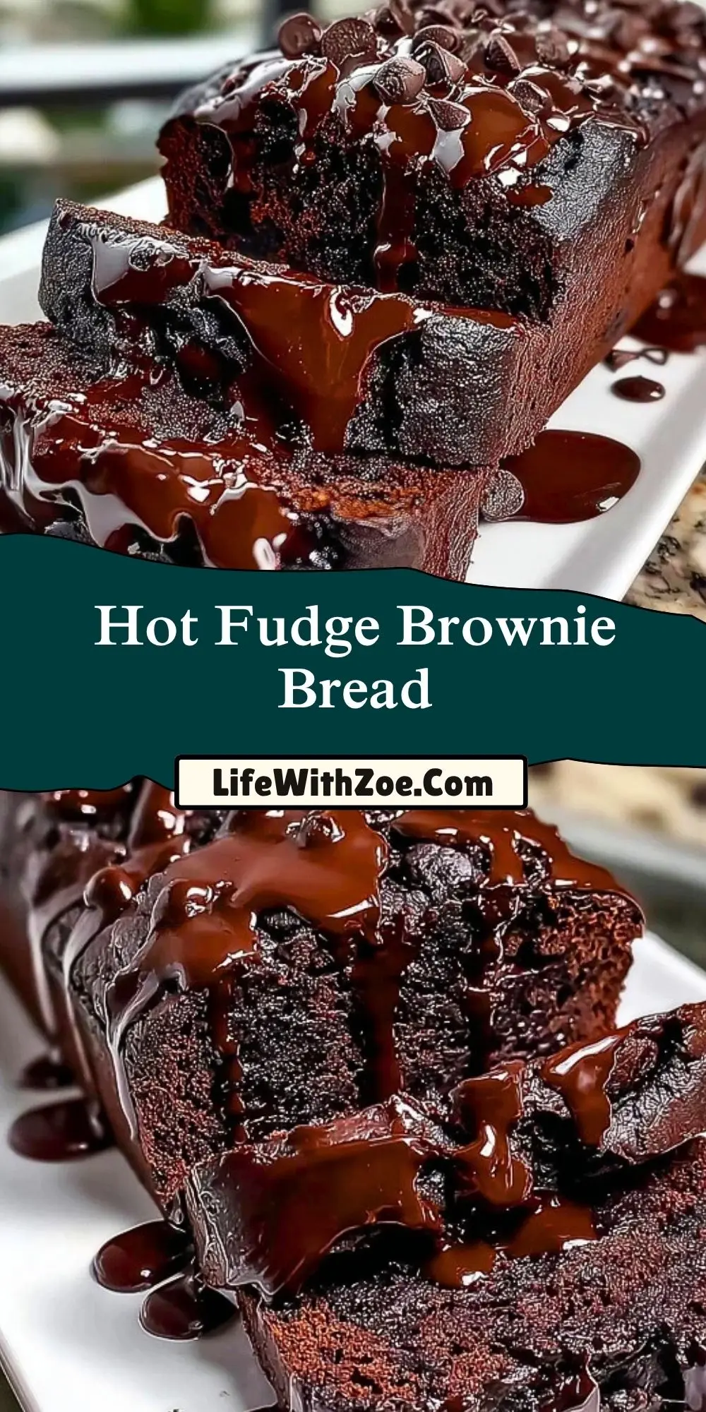 Hot Fudge Brownie Bread (2)