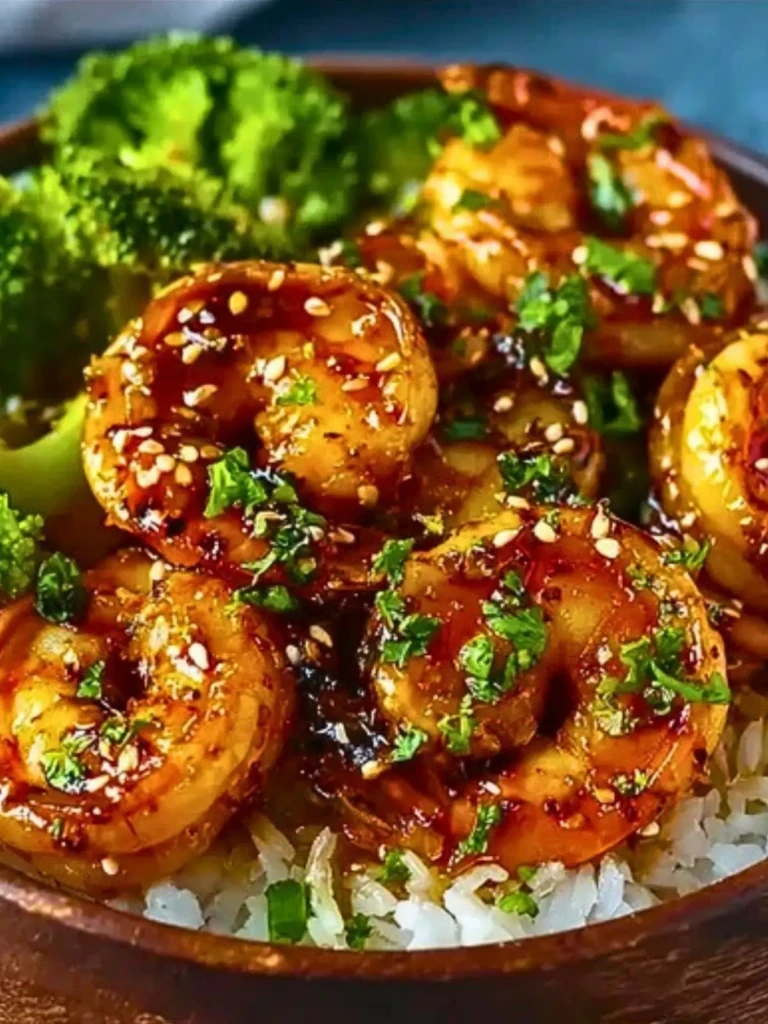 Irresistible Honey Garlic Shrimp Bowls 2