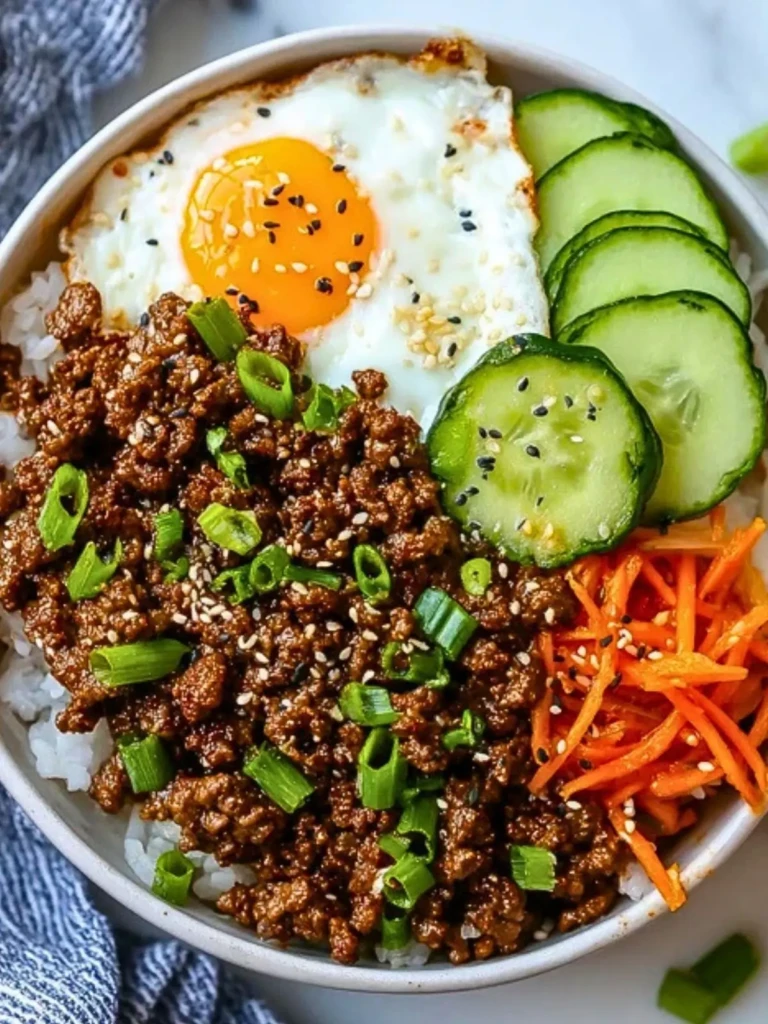 Korean Ground Beef Bowl (1)