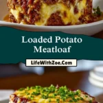 Loaded Potato Meatloaf Pin 1