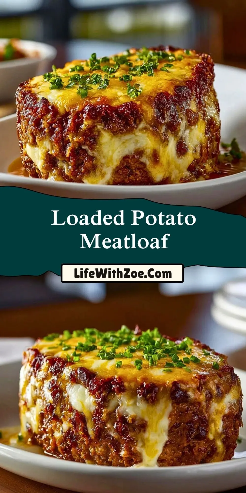 Loaded Potato Meatloaf Pin 1